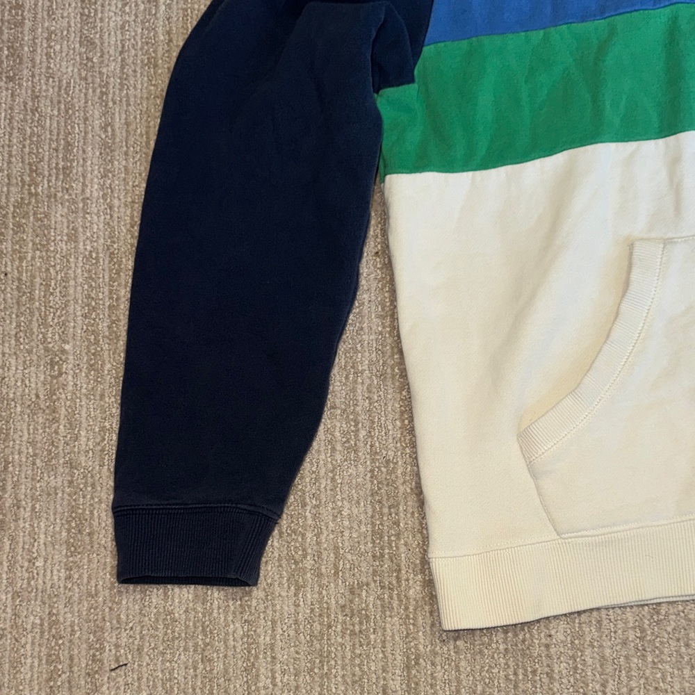 Marine Layer Men's Size M Colorblock Pullover Sweatshirt Jordan Hoodie - Picture 5 of 12